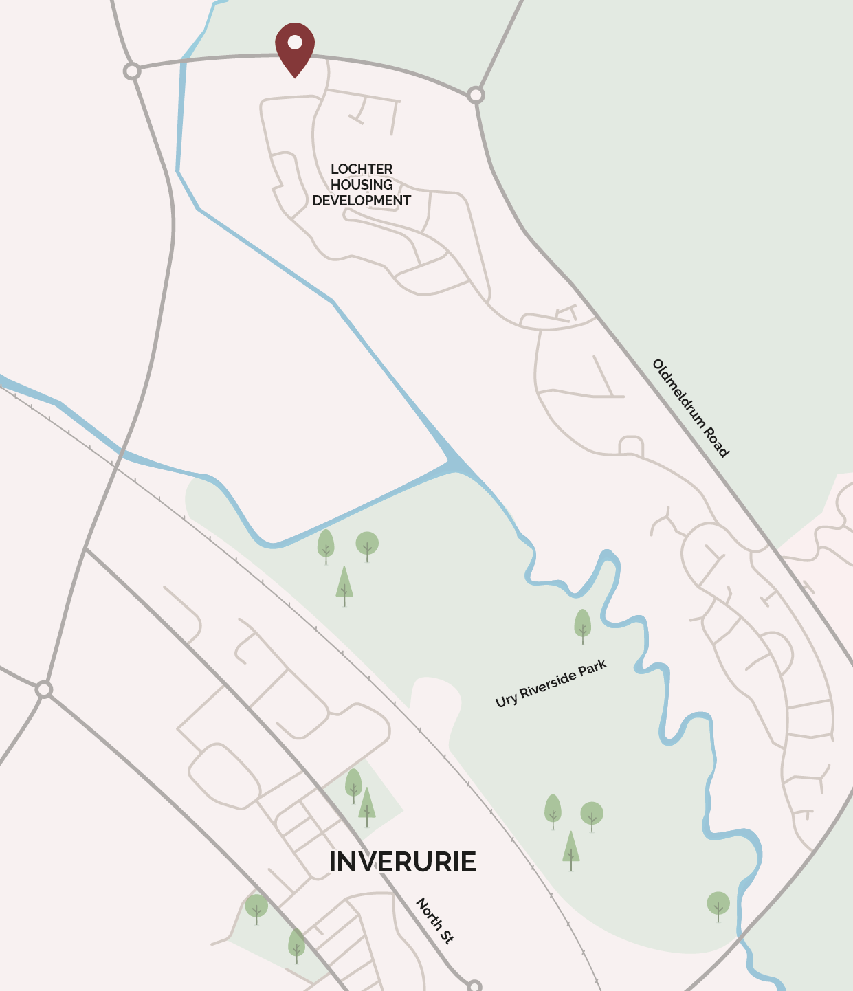 Inverurie Map